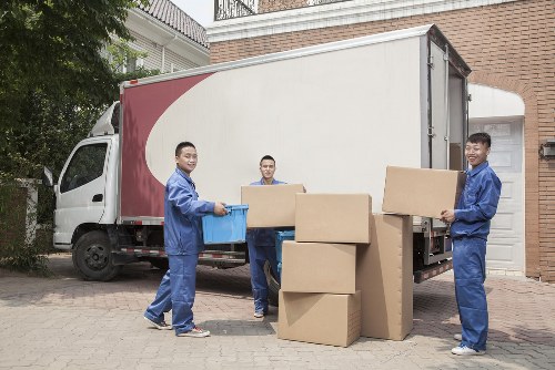 Removal van supporting local removals in Chalkfarm