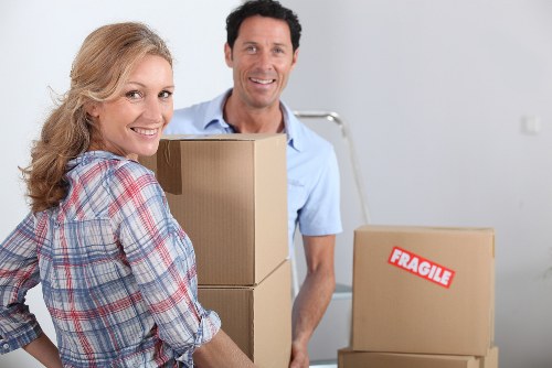 Settling into a new flat after removals in Chalkfarm