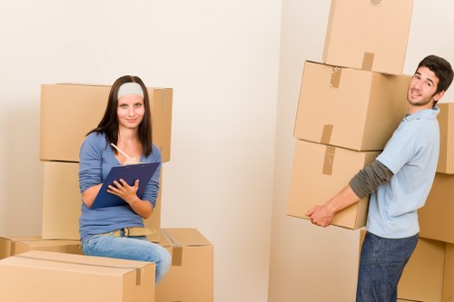 Business inventory stored safely in a Chalkfarm storage unit